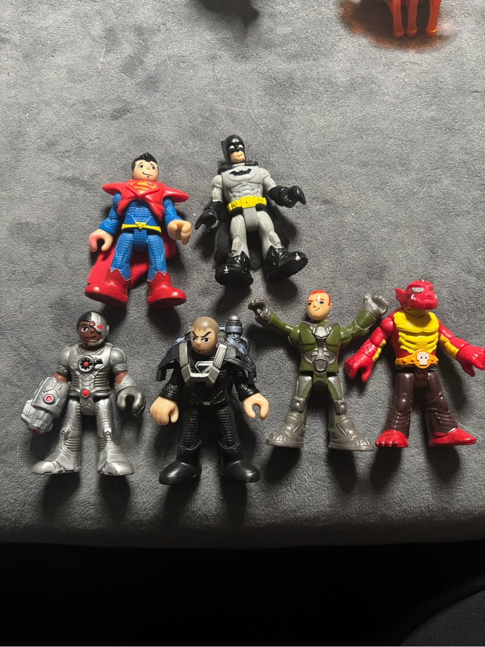 DC Superhero Action Figures 6-Pack - Multicolor used toys!